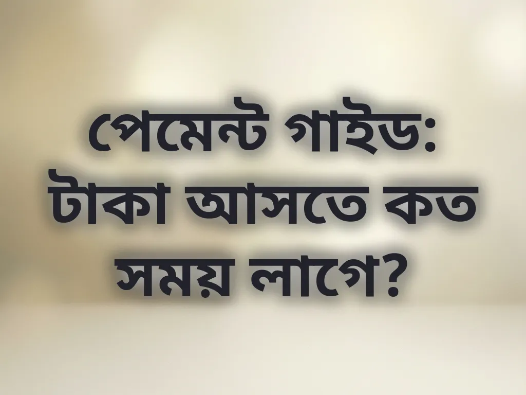 পেমেন্ট গাইড